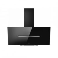   Elica SHY-S BL/A/90 fekete Fali páraelszívó LED világítás 1 db motor,650 m3/h, 71 dB,90 cm széles,A