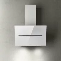   Elica SHY-S WH/A/60 fehér üveg Fali páraelszívó LED világítás 1 db motor,650 m3/h, 71 dB,60 cm széles,A