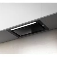 Elica HIDDEN 2.0 @ BLGL/A/52 fekete üveg Aláépíthető páraelszívó LED világítás 1 db motor,690 m3/h,51-66 dB,60 cm széles,A