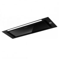 Elica HIDDEN 2.0 @ BLGL/A/72 fekete üveg Aláépíthető páraelszívó LED világítás 1 db motor,690 m3/h,51-66 dB,90 cm széles,A