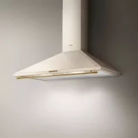   Elica TAMAYA RAIL CRBR/A/90 bézs/bronz Fali páraelszívó kürtős LED világítás,435 m3/h,290 m3/h, 56-65 dB,90 cm széles
