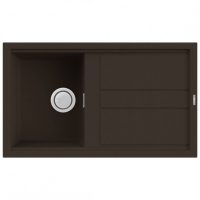 Elleci Best 400 M78 Espresso Gránit mosogatótálca (LMB40078)Munkalapra szerelhető