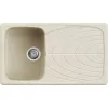 Elleci Master 400 G62 Bianco Antico Gránit mosogatótálca (LGM40062)Munkalapra szerelhető