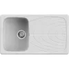 Elleci Master 400 G68 Bianco Gránit mosogatótálca (LGM40068)Munkalapra szerelhető