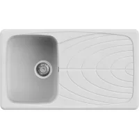   Elleci Master 400 G68 Bianco Gránit mosogatótálca (LGM40068)Munkalapra szerelhető