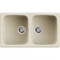   Elleci Master 450 G62 Bianco Antico Gránit mosogatótálca (LGM45062)Munkalapra szerelhető