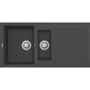 Elleci Easy 475 M70 Nero metal Gránit mosogatótálca (LMY47570)Munkalapra szerelhető