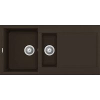 Elleci Easy 475 M78 Espresso Gránit mosogatótálca (LMY47578)Munkalapra szerelhető