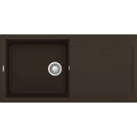   Elleci Easy 480 M78 Espresso Gránit mosogatótálca (LMY48078)Munkalapra szerelhető