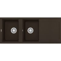 Elleci Easy 500 M78 Espresso Gránit mosogatótálca (LMY50078)Munkalapra szerelhető