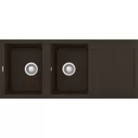 Elleci Easy 500 M78 Espresso Gránit mosogatótálca (LMY50078)Munkalapra szerelhető