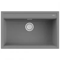 Elleci Best 130 Workstation M73 Titanium Gránit mosogatótálca (LMB13073) Munkalapra szerelhető