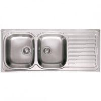   Elleci Sky 500 Inox Rozsdamentes mosogatótálca,a medence bal oldalt (LIK500SACSX) Munkalapra szerelhető