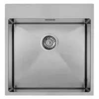 Elleci Cube 500 Inox Rozsdamentes mosogatótálca (LIU500SAC)Munkalapra és szintbe is szerelhető