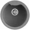 Elleci Ego Round M73 Titanium Gránit mosogatótálca (LMEROU73)Munkalapra szerelhető