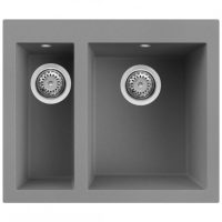   Elleci Quadra 150 M73 Titanium Gránit mosogatótálca (LMQ15073)Munkalapra szerelhető