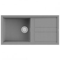   Elleci Best 480 G48 Cemento Gránit mosogatótálca (LGB48048) Munkalapra szerelhető,Megfordítható