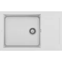   Elleci Easy 310 G68 Bianco Gránit mosogatótálca (LGY31068)Munkalapra szerelhető