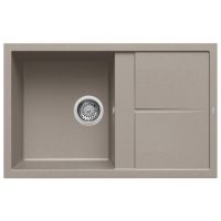   Elleci Unico 300 G43 Tortora Gránit mosogatótálca (LGU30043)Munkalapra szerelhető