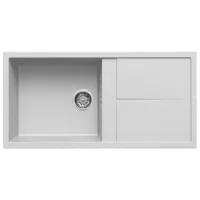   Elleci Unico 480 G68 Bianco Gránit mosogatótálca (LGU48068)Munkalapra szerelhető