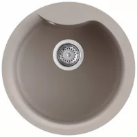   Elleci Ego Round G43 Tortora Gránit mosogatótálca (LGEROU43)Munkalapra szerelhető