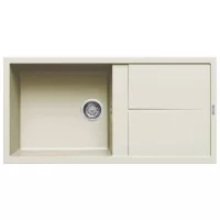   Elleci Unico 480 G62 Bianco Antico Gránit mosogatótálca (LGU48062)Munkalapra szerelhető