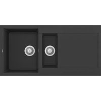 Elleci Easy 475 G40 Nero Gránit mosogatótálca (LGY47540)Munkalapra szerelhető