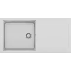   Elleci Easy 480 G68 Bianco Gránit mosogatótálca (LGY48068)Munkalapra szerelhető