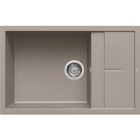   Elleci Unico 310 G43 Tortora Gránit mosogatótálca ( LGU31043)Munkalapra szerelhető,Megfordítható