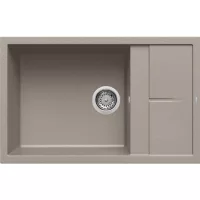   Elleci Unico 310 G43 Tortora Gránit mosogatótálca ( LGU31043)Munkalapra szerelhető,Megfordítható