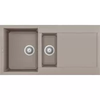   Elleci Easy 475 G43 Tortora Gránit mosogatótálca (LGY47543)Munkalapra szerelhető