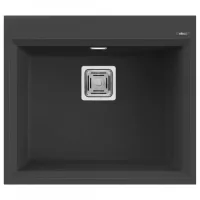   Elleci Karisma 105 G40 Nero Gránit mosogatótálca (LGK10540) Munkalapra szerelhető