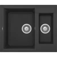 Elleci Easy 150 G40 Nero Gránit mosogatótálca (LGY15040)Munkalapra szerelhető