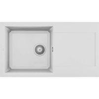   Elleci Easy 290 G68 Bianco Gránit mosogatótálca (LGY29068)Munkalapra szerelhető