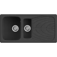 Elleci Master 475 G40 Nero Gránit mosogatótálca (LGM47540)Munkalapra szerelhető