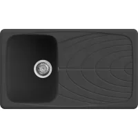   Elleci Master 400 G40 Nero Gránit mosogatótálca (LGM40040)Munkalapra szerelhető