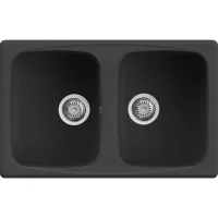   Elleci Master 350 G40 Nero Gránit mosogatótálca (LGM35040)Munkalapra szerelhető