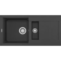 Elleci Easy 425 G59 Antracite Gránit mosogatótálca (LGY42559)Munkalapra szerelhető