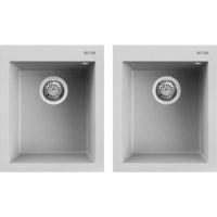 Elleci Quadra 200 M79 Alumínium Gránit mosogatótálca (LMQ20079)Munkalapra szerelhető