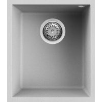 Elleci Quadra 100 M79 Alumínium Gránit mosogatótálca,munkalap alá szerelhető (LMQ10079BSO)Munkalap alá szerelhető