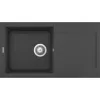 Elleci Easy 290 M70 Nero metal Gránit mosogatótálca (LMY29070)Munkalapra szerelhető