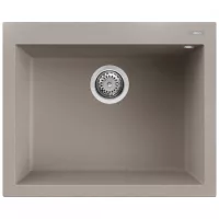   Elleci Quadra 110 G43 Tortora Gránit mosogatótálca (LGQ11043)Munkalapra szerelhető