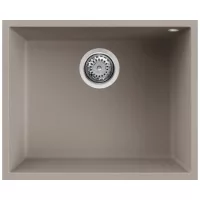   Elleci Quadra 105 G43 Tortora Gránit mosogatótálca,munkalap alá szerelhető (LGQ10543BSO)Munkalap alá szerelhető