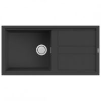   Elleci Best 480 G59 Antracite Gránit mosogatótálca (LGB48059) Munkalapra szerelhető,Megfordítható