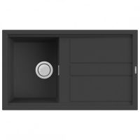 Elleci Best 400 G59 Antracite Gránit mosogatótálca (LGB40059)Munkalapra szerelhető