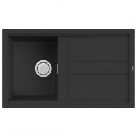 Elleci Best 400 G40 Nero Gránit mosogatótálca (LGB40040)Munkalapra szerelhető