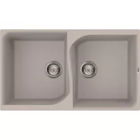   Elleci Ego 450 G43 Tortora Gránit mosogatótálca (LGE45043)Munkalapra szerelhető