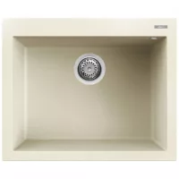   Elleci Quadra 110 G62 Bianco Antico Gránit mosogatótálca (LGQ11062)Munkalapra szerelhető