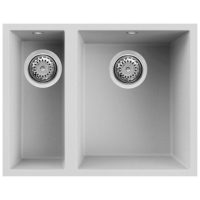 Elleci Quadra 150 G68 Bianco Gránit mosogatótálca,munkalap alá szerelhető (LGQ15068BSO)Munkalap alá szerelhető