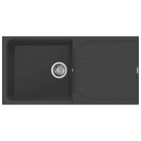 Elleci Ego 480 G59 Antracite Gránit mosogatótálca (LGE48059)Munkalapra szerelhető